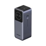Ugreen Nexode Power Bank 12000mAh, 100W, with Smart Digital Display, Fast Charging Portable Charger Battery Pack, 35526B, Gray
