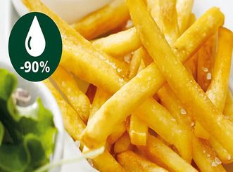Fry with up to 90% less fat